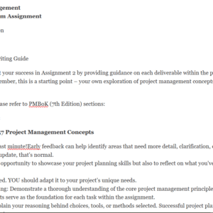 FIT5057 Project Management
